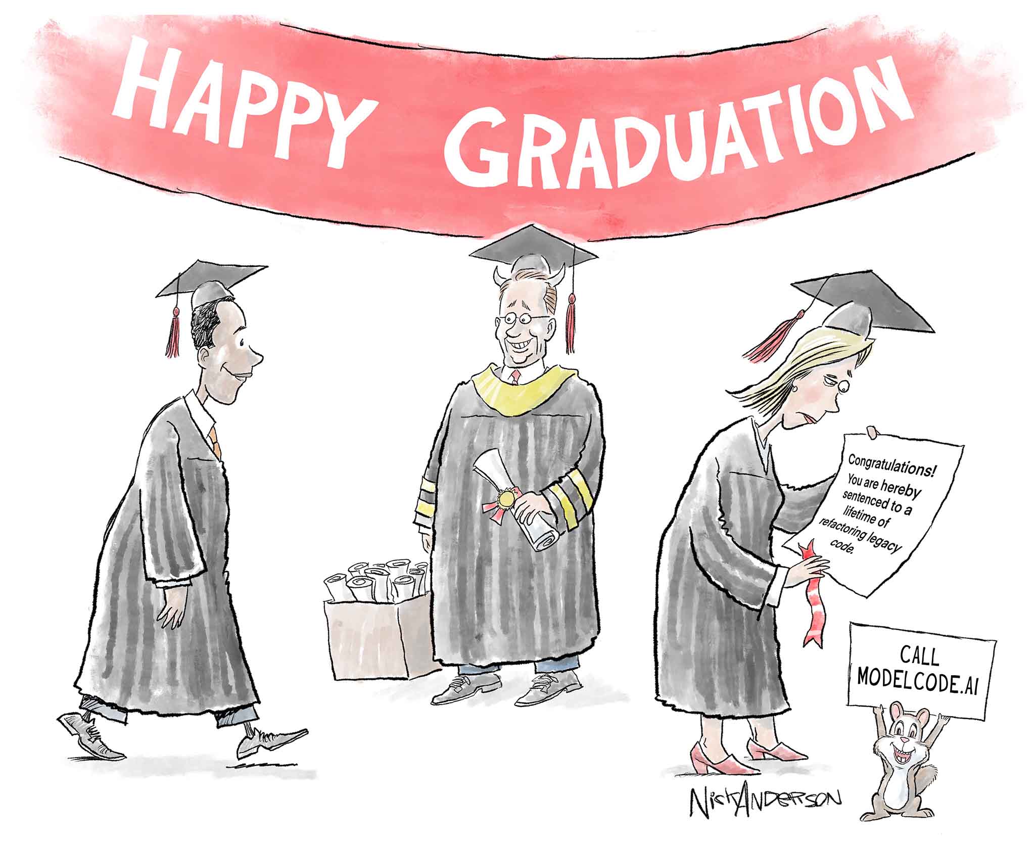 Graduation Cartoon