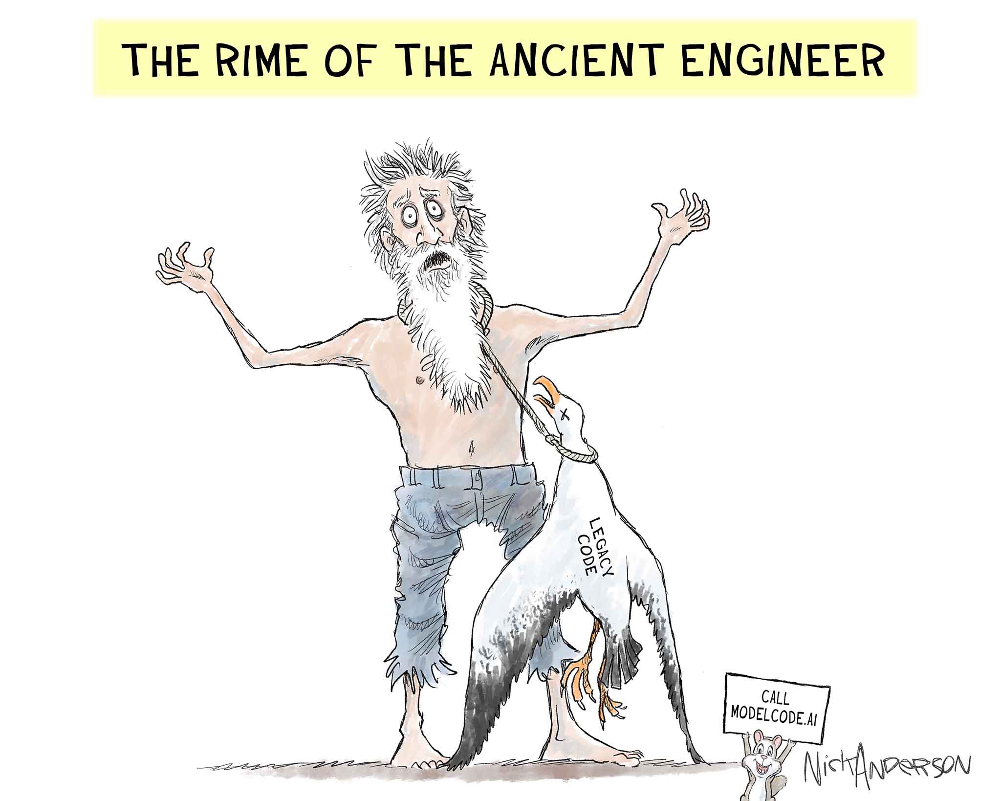 Rime of Ancient Engineer Cartoon