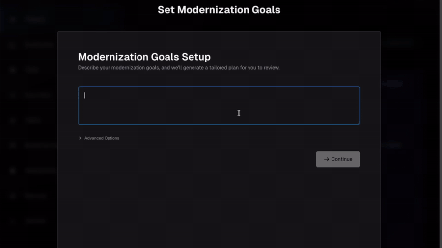 Onboarding chat guiding ModelDaemon setup